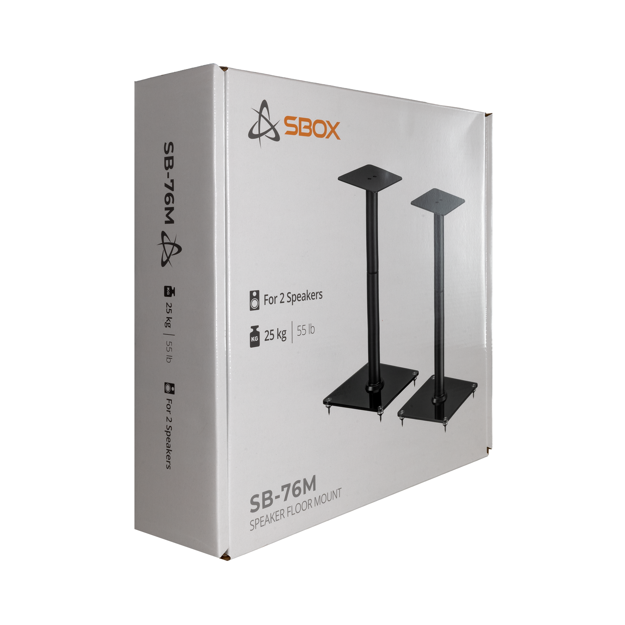 Podni stalak za zvučnike SBOX SB-76M, crni-18