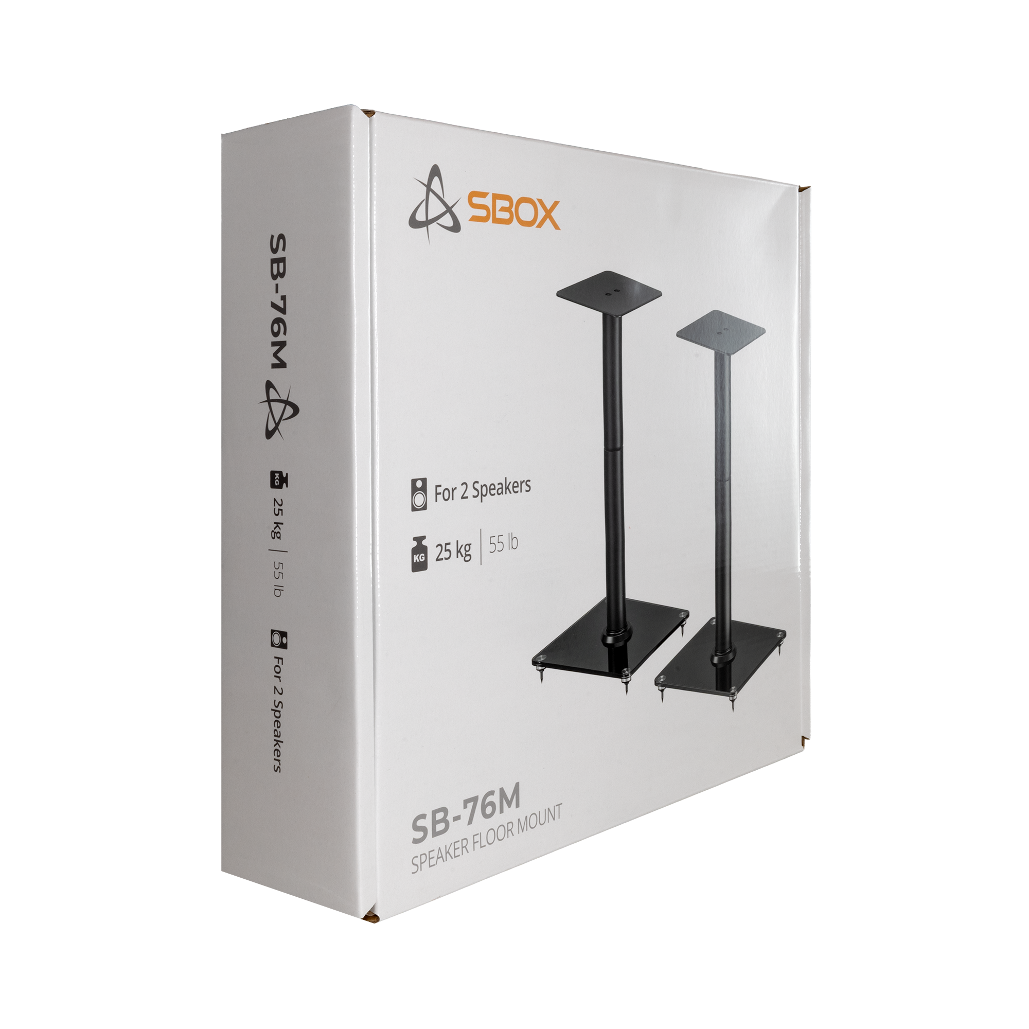Podni stalak za zvučnike SBOX SB-76M, crni-12