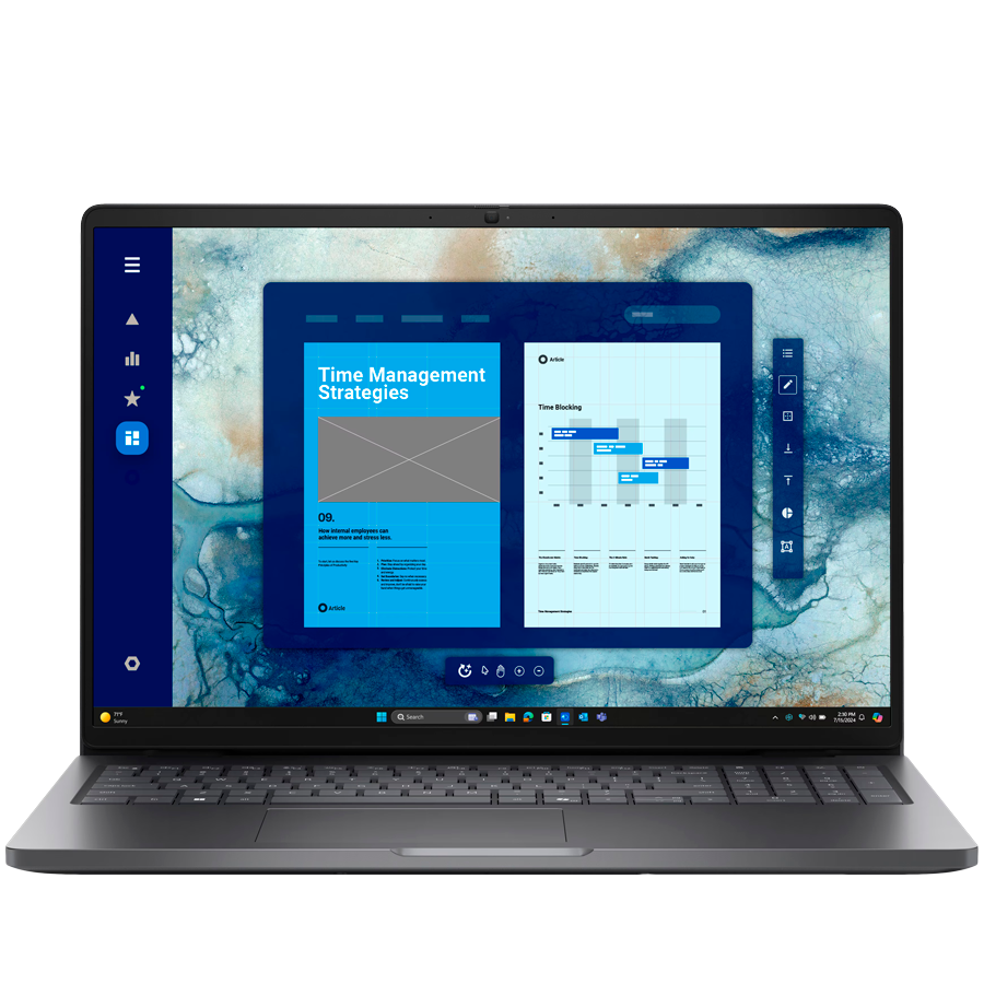 Laptop DELL Pro 16 PC16250 (16" FHD+, Intel Core Ultra 5 235U, 16GB RAM, 512GB SSD, Win11Pro)-0