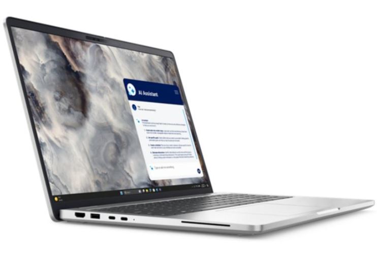 Laptop DELL Pro 16 Plus PB16250 (16", FHD+, Intel Core Ultra 7 266V, 16GB, 512GB SSD, Intel Arc Graphics 140V, Windows 11 Pro, Non-HR tipkovnica, srebrna boja)-2