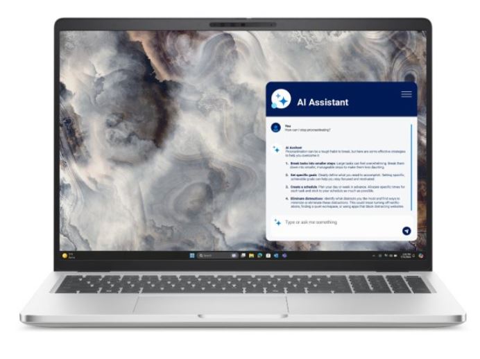Laptop DELL Pro 16 Plus PB16250 (16", FHD+, Intel Core Ultra 7 266V, 16GB, 512GB SSD, Intel Arc Graphics 140V, Windows 11 Pro, Non-HR tipkovnica, srebrna boja)-0