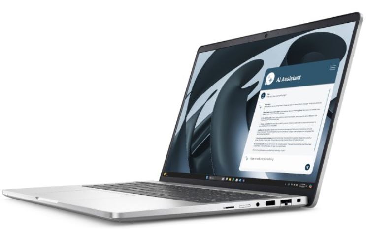 Laptop DELL Pro 16 Plus PB16250 (16", FHD+, Intel Core Ultra 7 266V, 16GB, 512GB SSD, Intel Arc Graphics 140V, Windows 11 Pro, Non-HR tipkovnica, srebrna boja)-1
