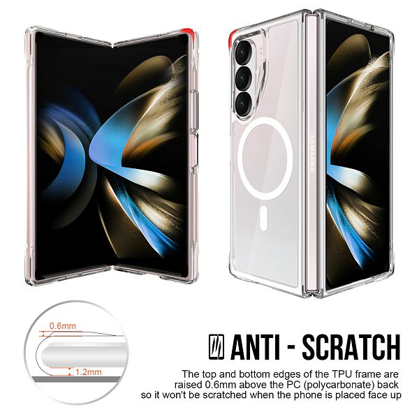 Maskica MAX MOBILE MM TPU SAM GALAXY Z FOLD 6 MAGSAFE prozirna-1
