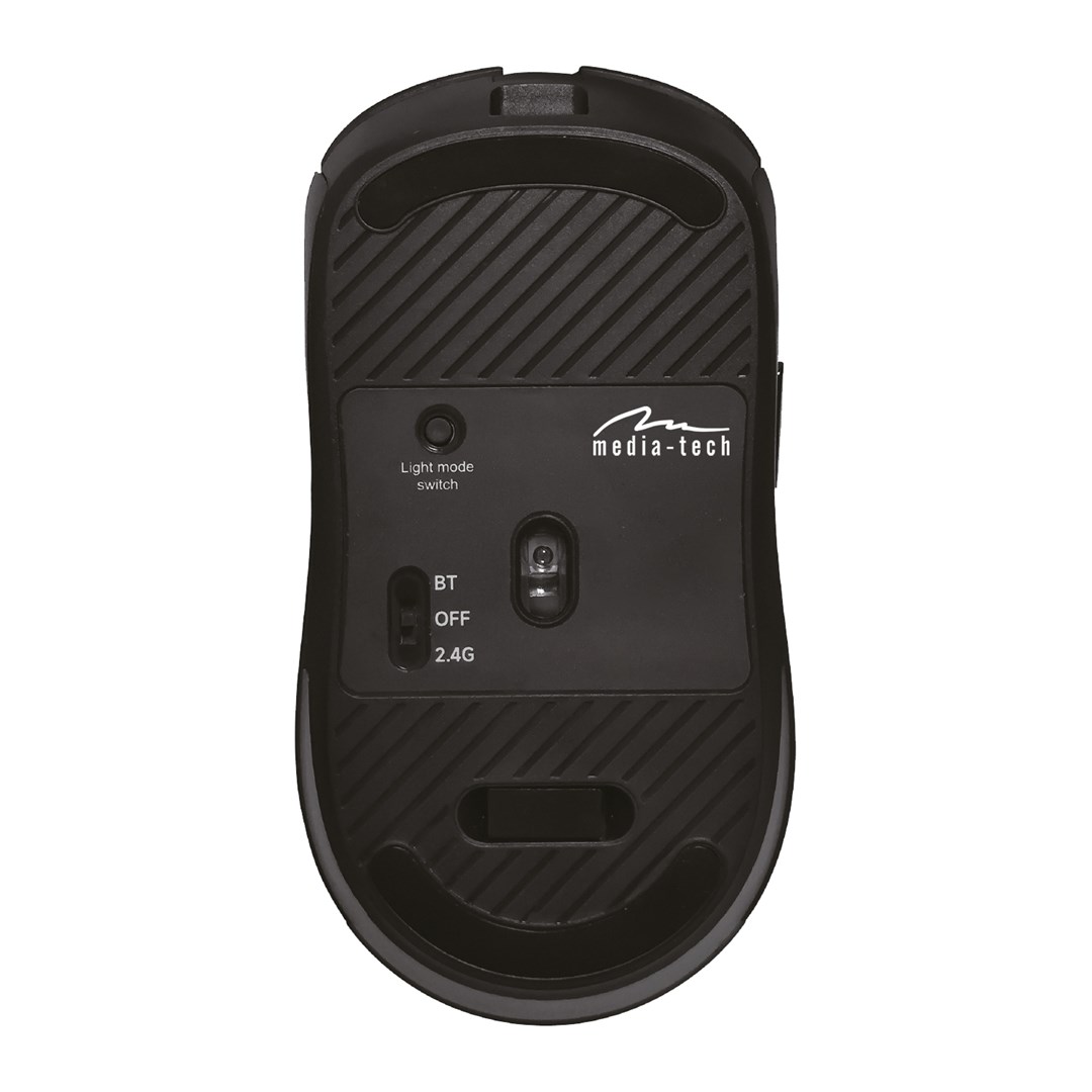 Bežični miš MEDIA TECH MT1124 2-u-1 (BT/RF) SILENT & RECHARGE-2