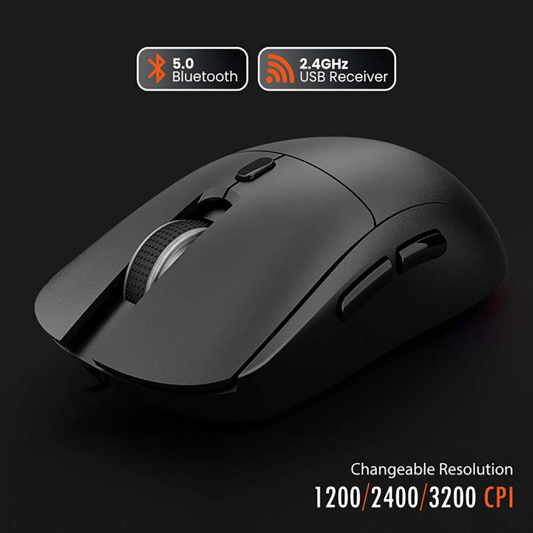 Bežični miš MEDIA TECH MT1124 2-u-1 (BT/RF) SILENT & RECHARGE-12
