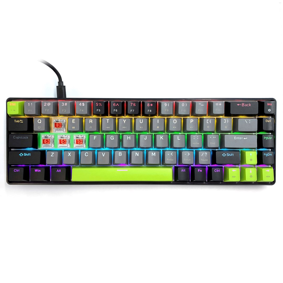 Mehanička tipkovnica MEDIA TECH RED CORE MX60 MT1260 – internacionalna non HR tipkovnica-7