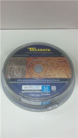 M DISC TRAXDATA PRINTABILNI CAKE 10 (4.7 GB)