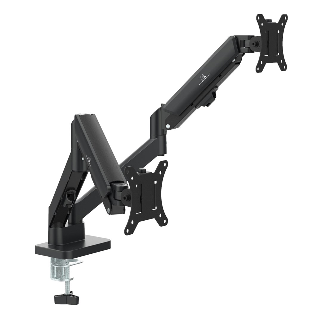 MONITOR MOUNT MACLEAN MC-134 (gas spring, 17"-32", 2-10kg, black)-1