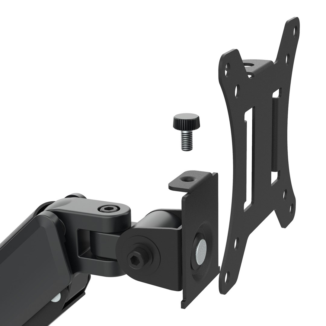 MONITOR MOUNT MACLEAN MC-134 (gas spring, 17"-32", 2-10kg, black)-3