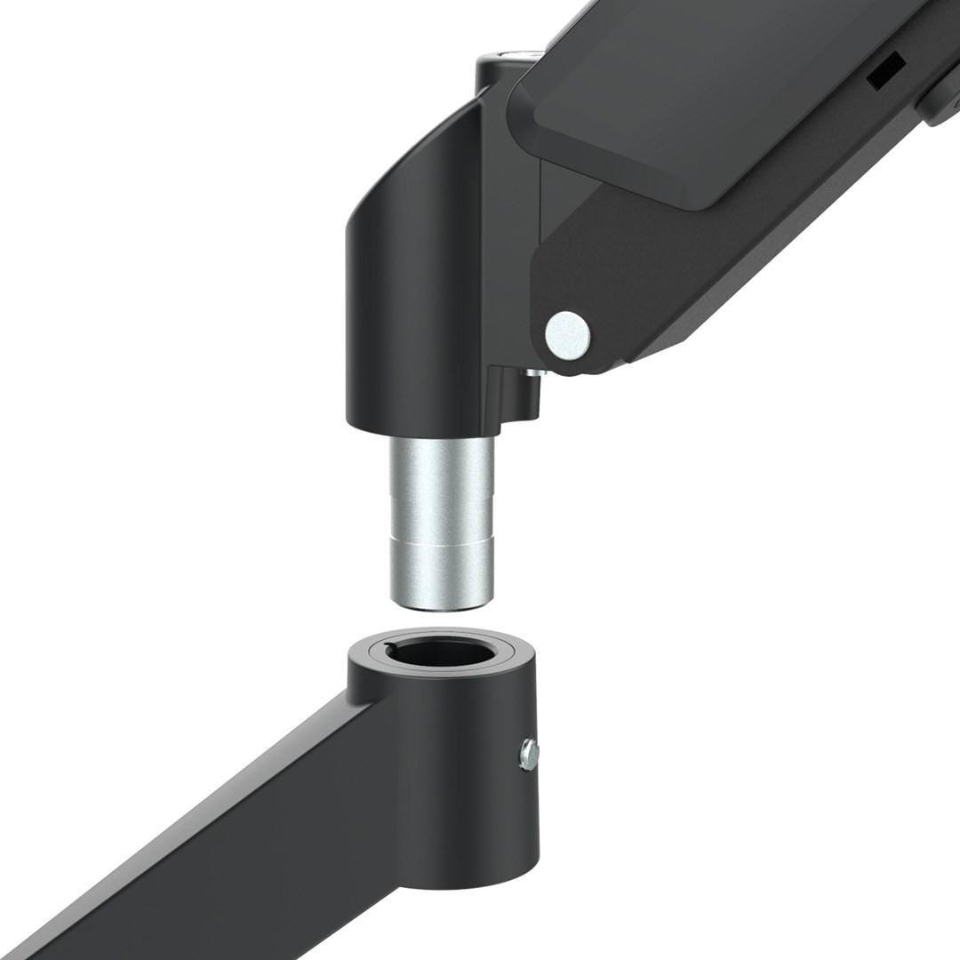 MONITOR MOUNT MACLEAN MC-134 (gas spring, 17"-32", 2-10kg, black)-4