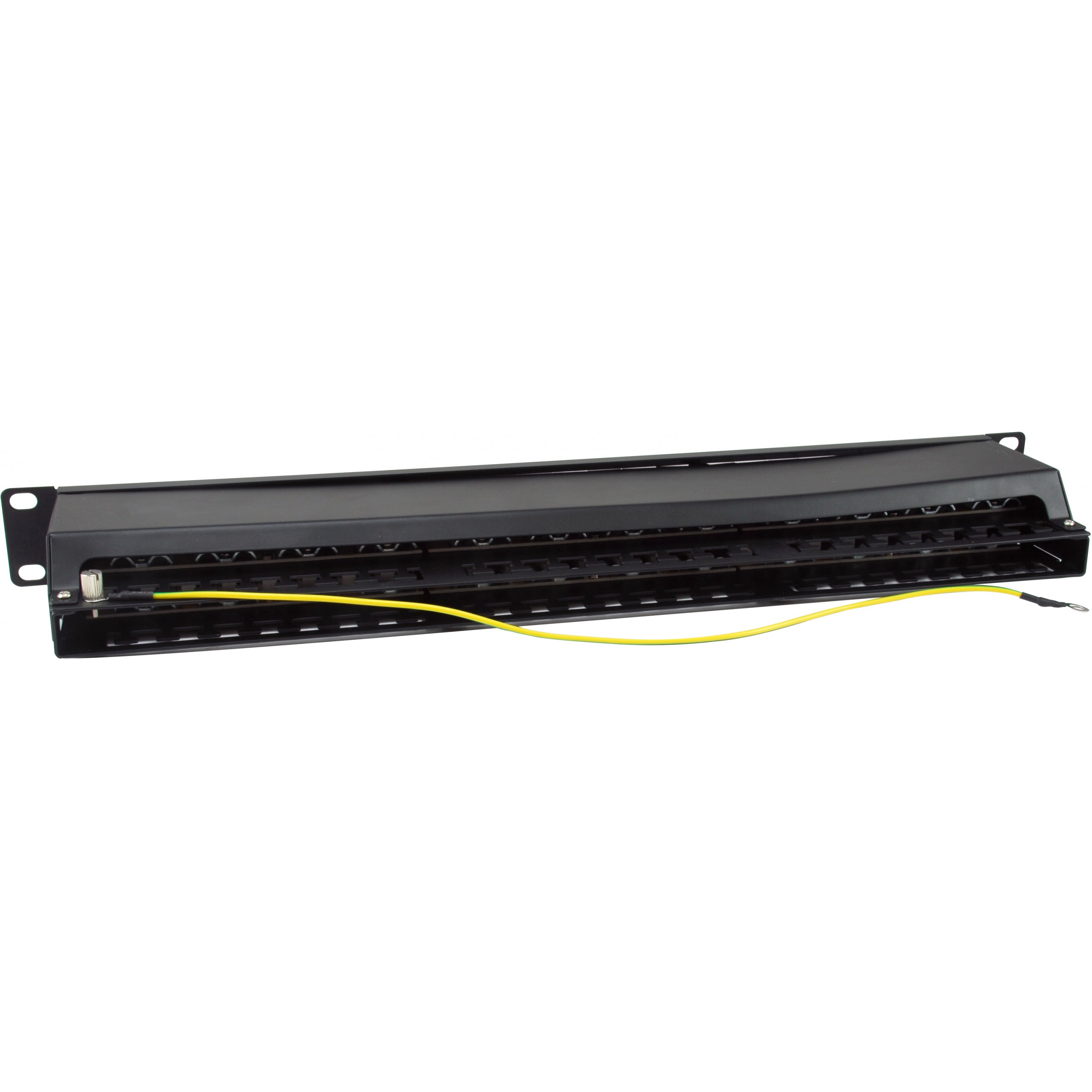 Patchpanel EQUIP 48x RJ45 Cat6A 19" FTP 1HE Premium crna boja-1