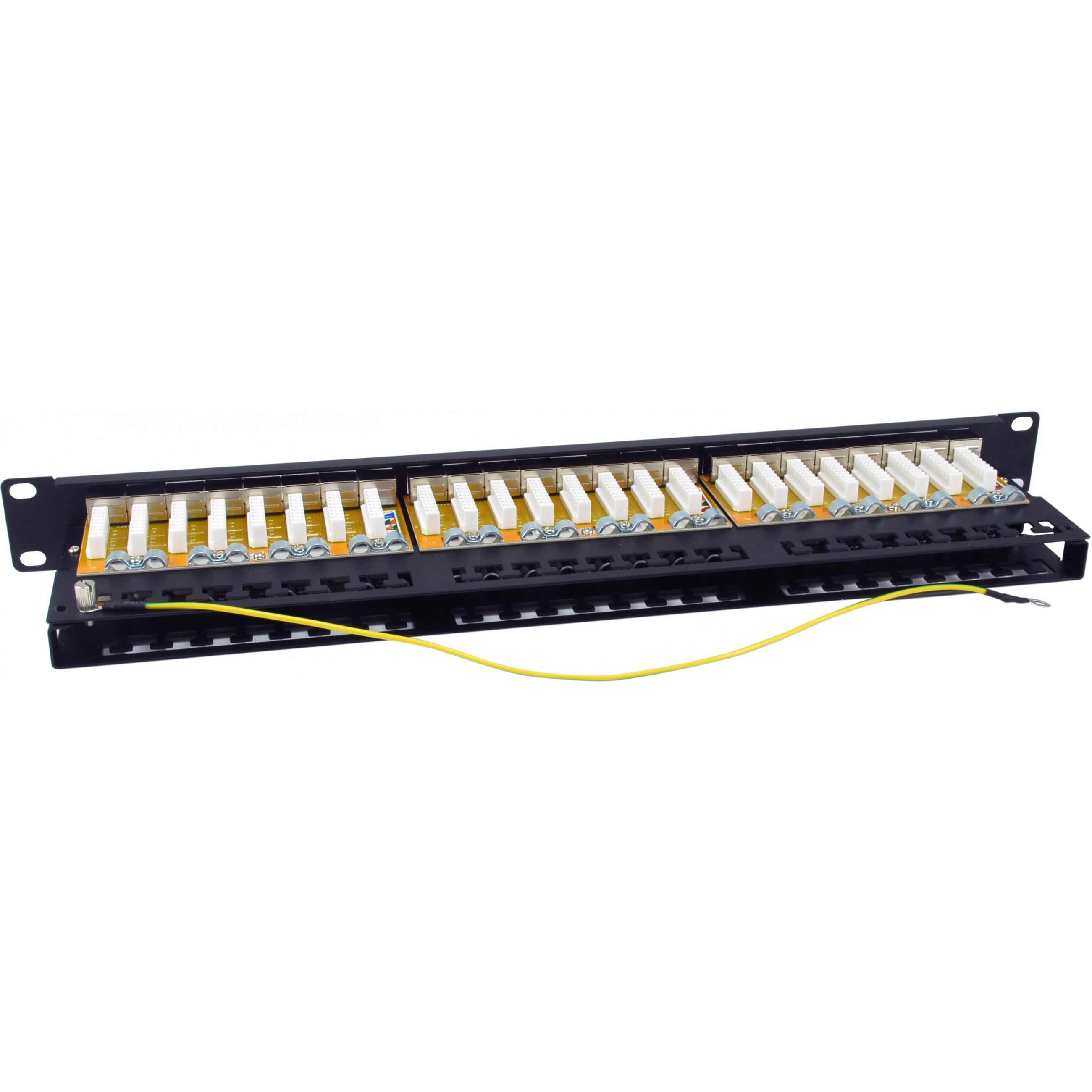Patchpanel EQUIP 48x RJ45 Cat6A 19" FTP 1HE Premium crna boja-4