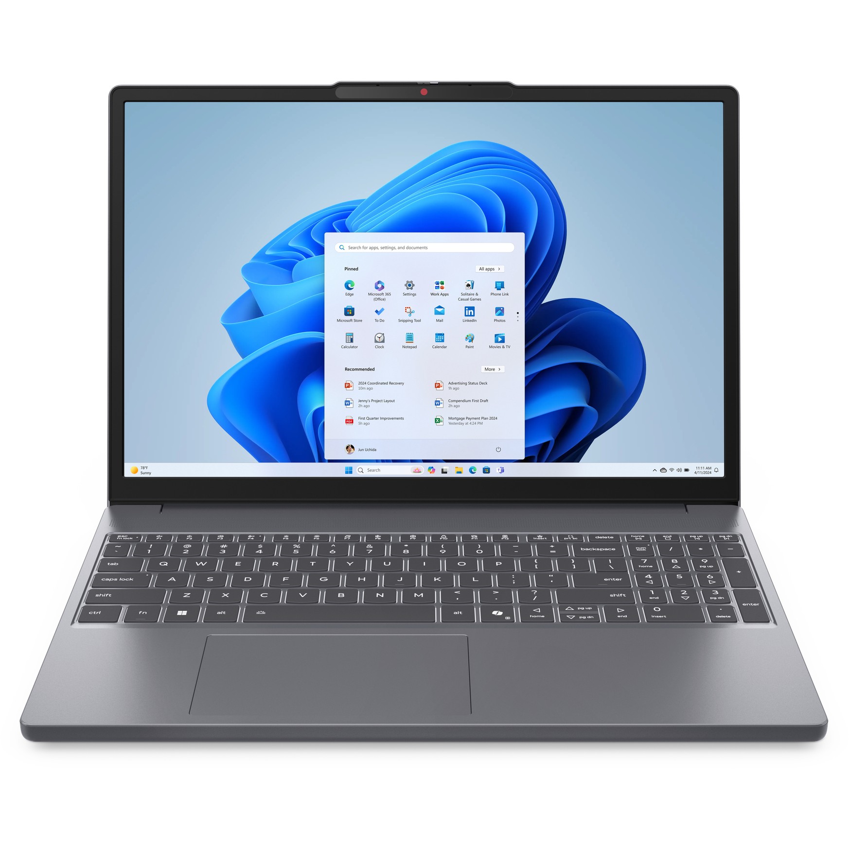 Laptop LENOVO IdeaPad Slim 3 15IRH10 (15.3" WUXGA, i5-13420H, 16GB, 512GB SSD, Windows 11)-0