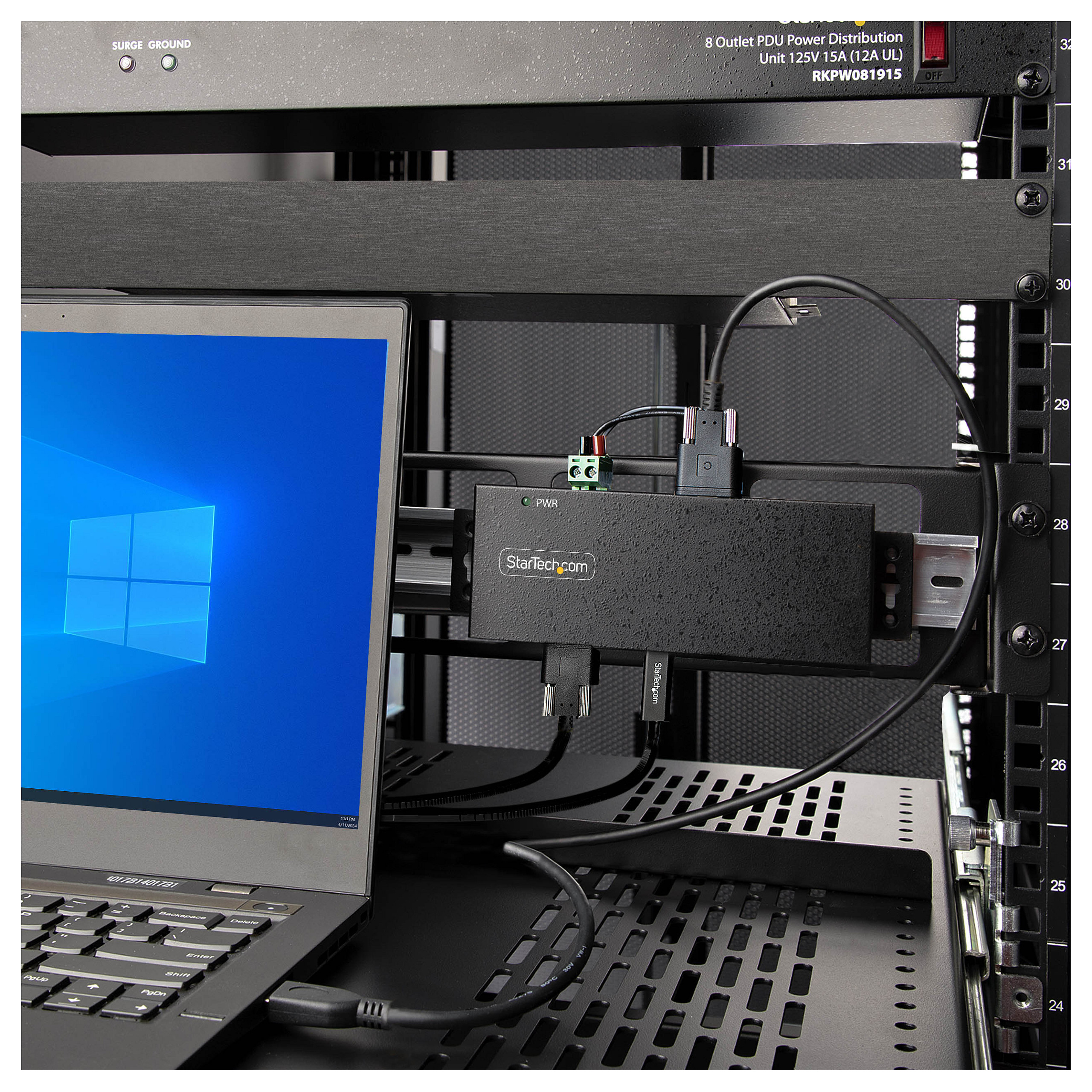 USB HUB STARTECH INDUSTRIAL 7-PORT-7