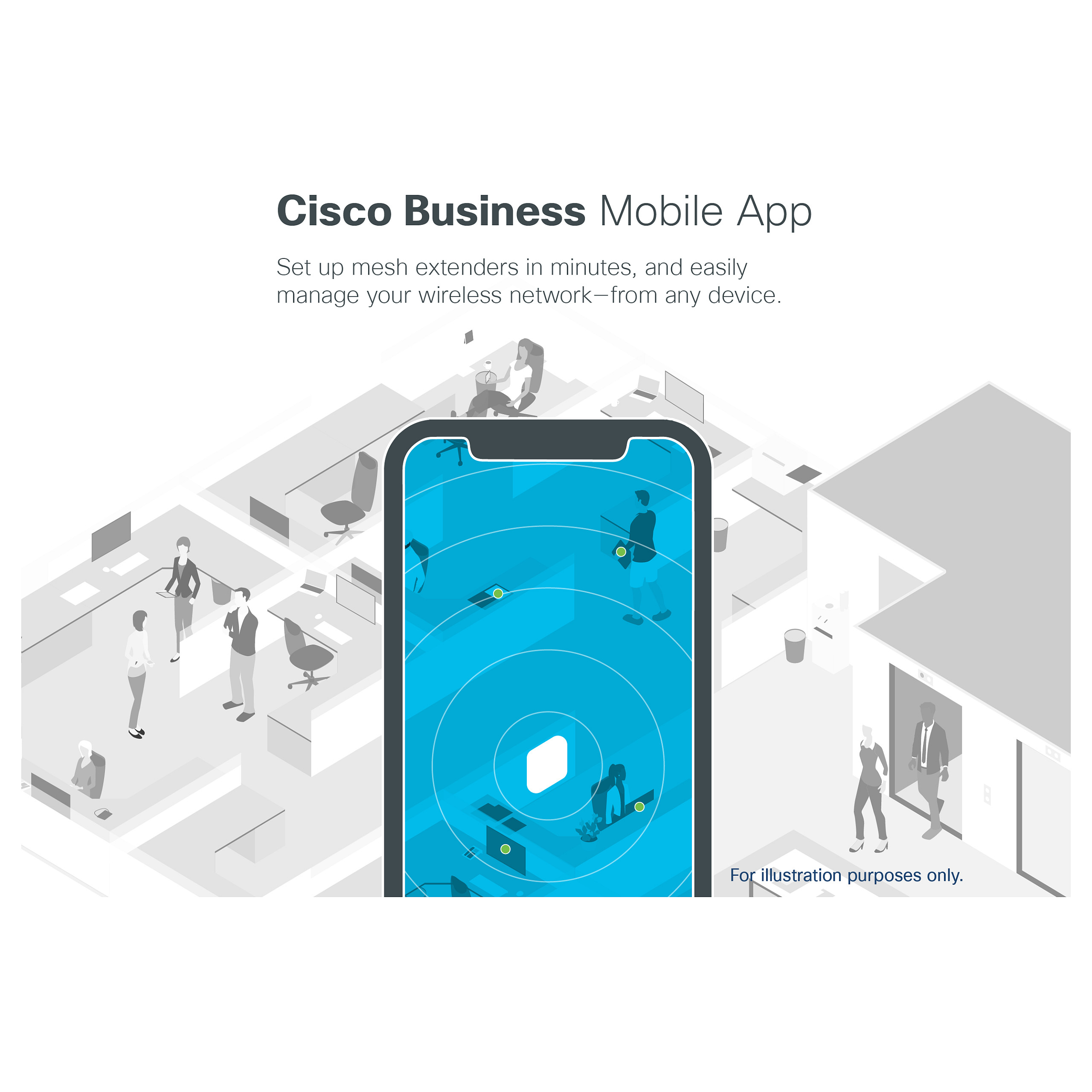 Pristupna točka CISCO Business 240AC (wi-fi 6, 4x4 mu-mimo)-5