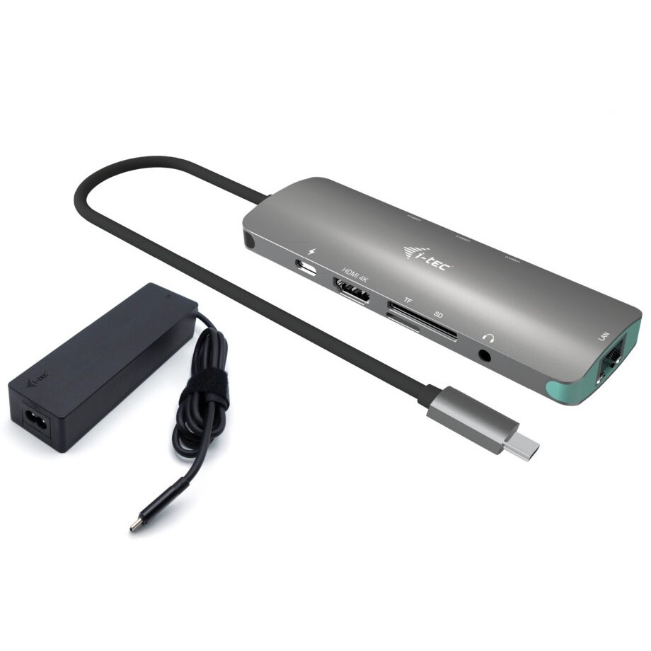 Docking stanica I-TEC NANO LAN DOCK + P/S 100W-0