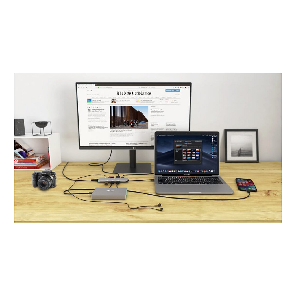 Docking stanica I-TEC NANO LAN DOCK + P/S 100W-6