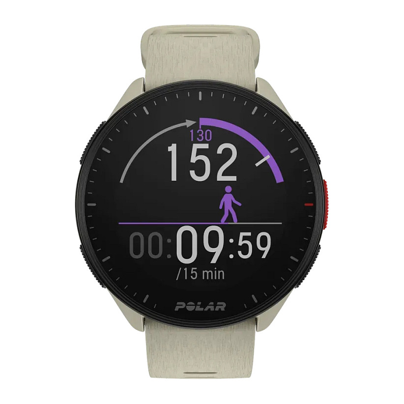 Sat → POLAR → Pacer Pro white red (GPS, otkucaji srca, vodootporan, Bluetooth, boja bijela/crvena)-0
