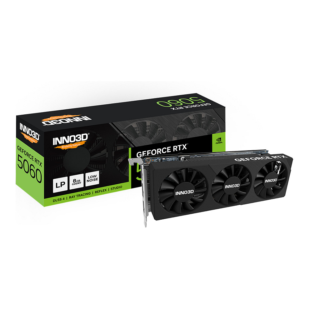 Grafička kartica INNO3D RTX 5060 8GB X3 LP GDDR7 3 Fan