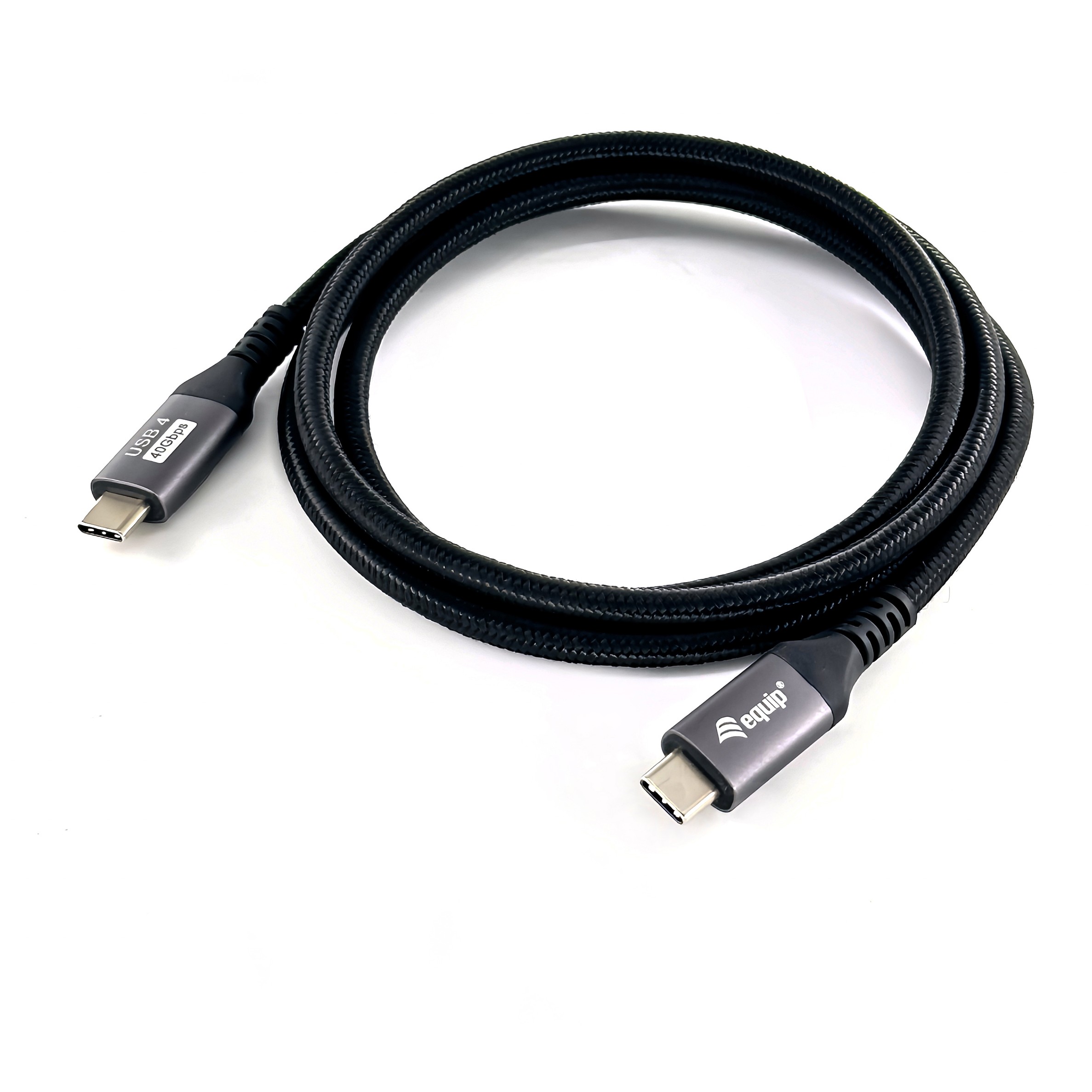 Kabel USB-C EQUIP 4.0 -> C St/St 1.20m 5A 8K/60Hz crna boja-0