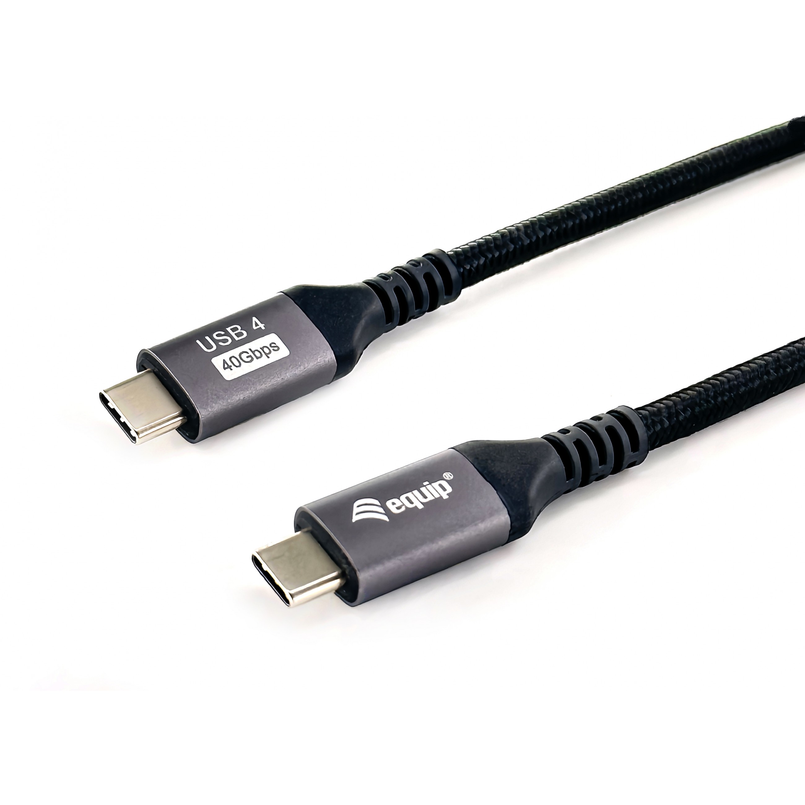 Kabel USB-C EQUIP 4.0 -> C St/St 1.20m 5A 8K/60Hz crna boja-1