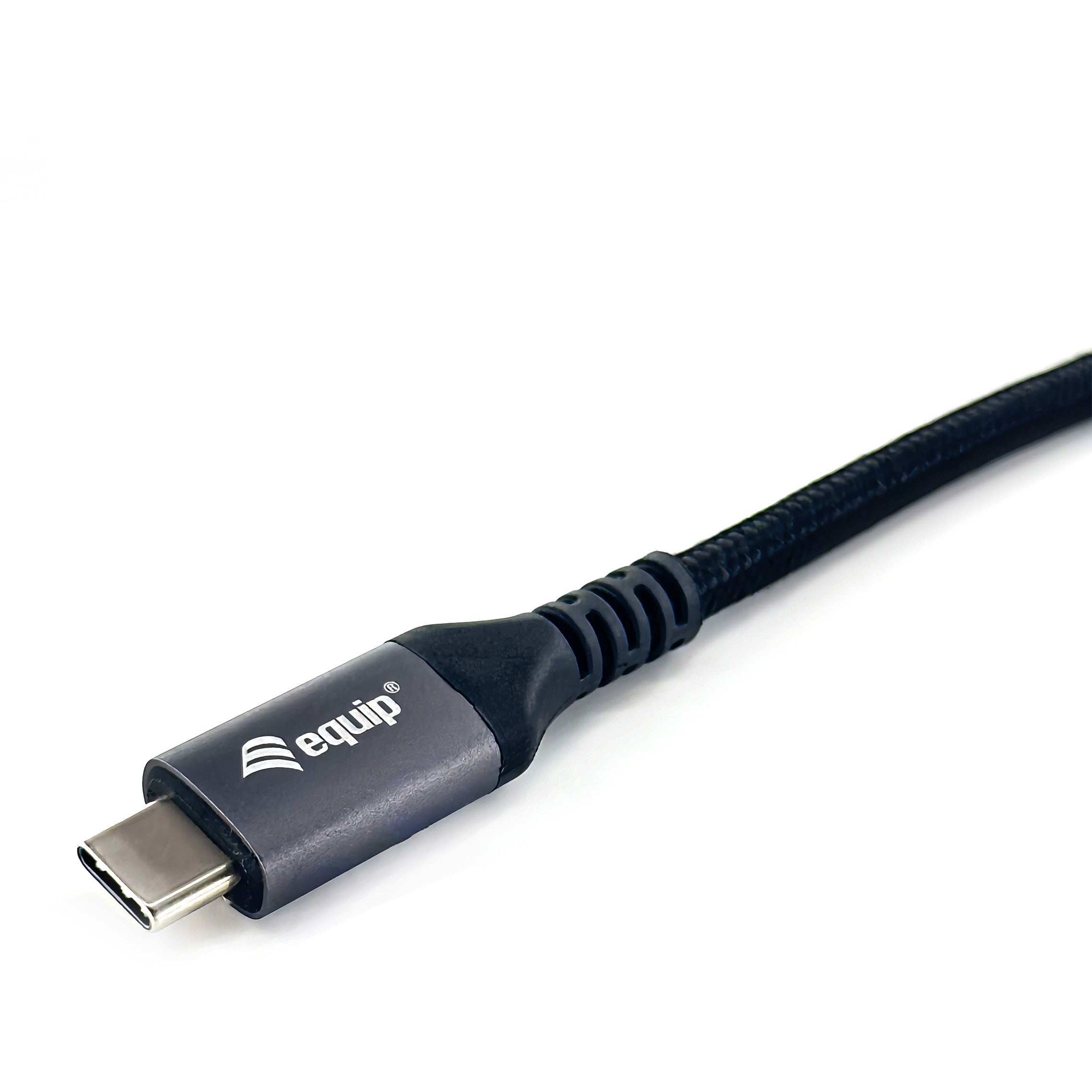 Kabel USB-C EQUIP 4.0 -> C St/St 1.20m 5A 8K/60Hz crna boja-3