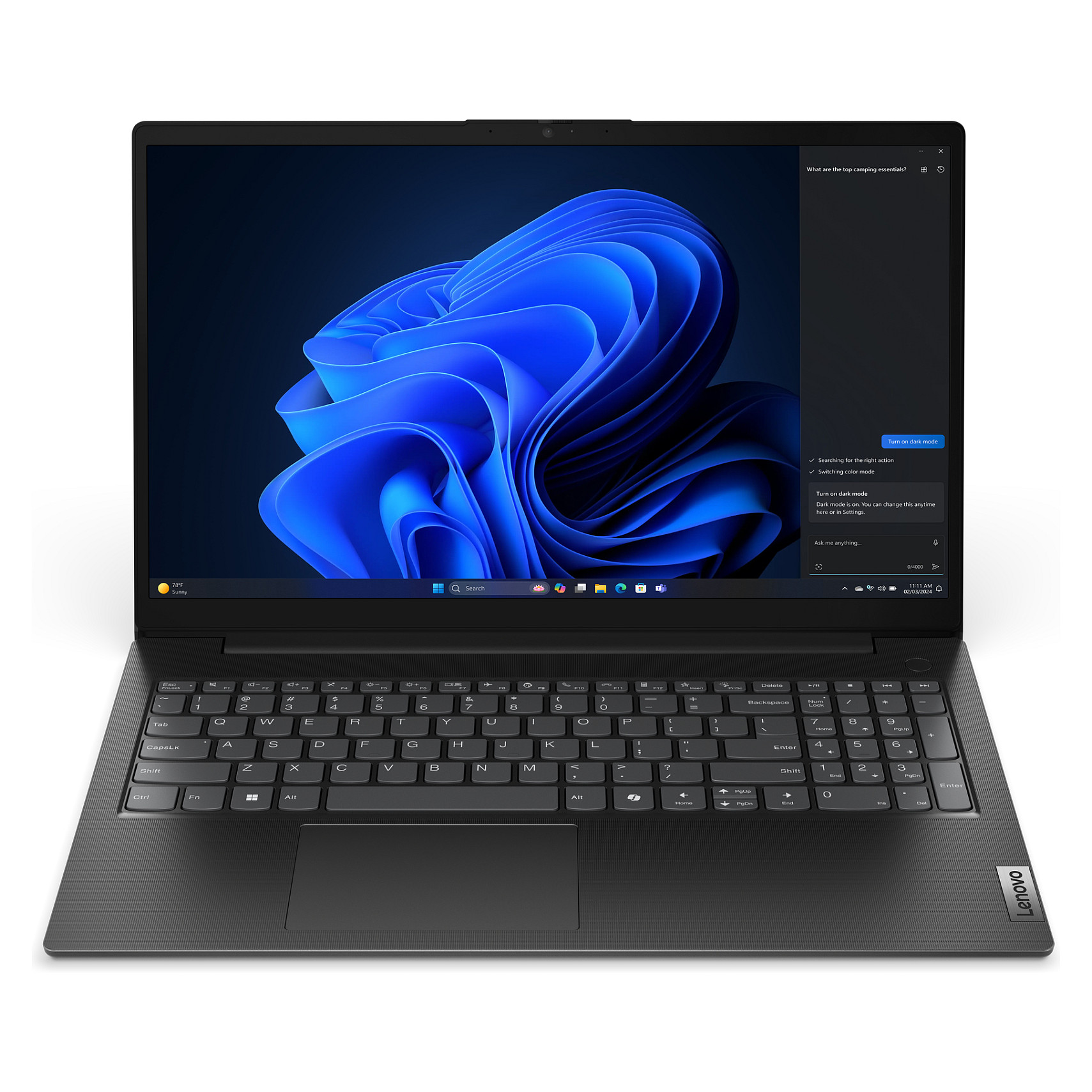Laptop LENOVO V15 G4 IRU (15.6" FHD, Intel i5 13420H, 16GB RAM, 512GB SSD, Windows 11 Home, crna boja)