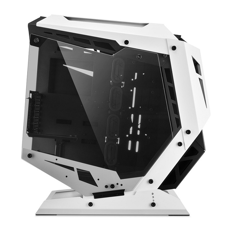 Kućište SHARKOON ELITE SHARK CA700 (crno/bijelo, bočna strana od kaljenog stakla)-4