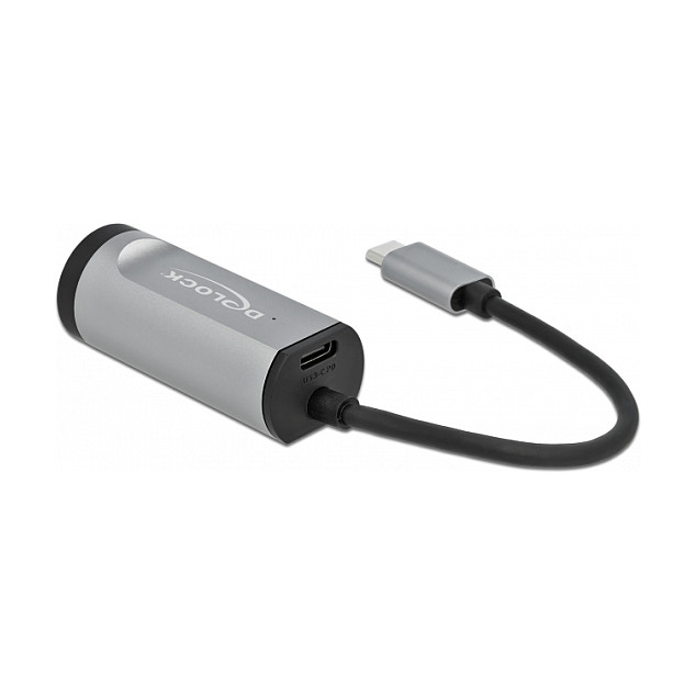 Adapter DELOCK 64116 (USB-C na Gigabit LAN RJ45, Power Delivery, 1000 Mbps)-0