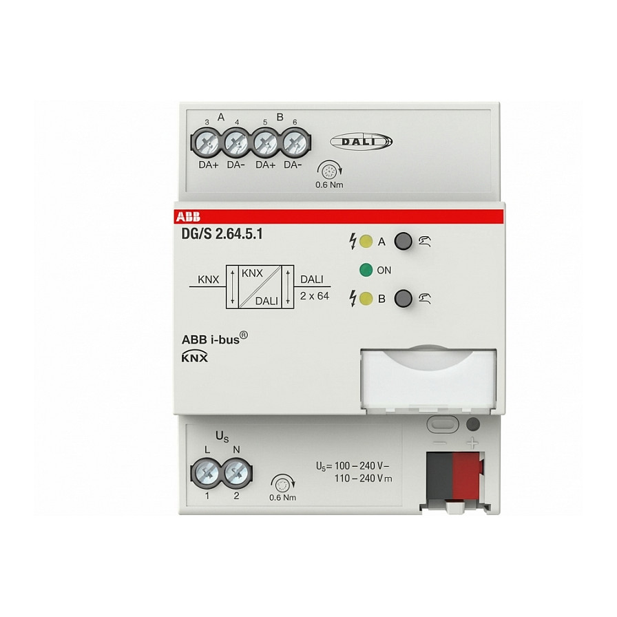 DALI Gateway ABB DG/S 2.64.5.1 Premium REG 2CDG110274R0011