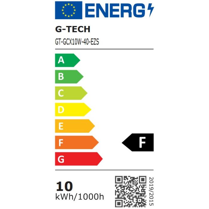LED Reflektor GTV G-TECH GCX (10W, 800lm, 4000K, IP65, 120°, crni)-1