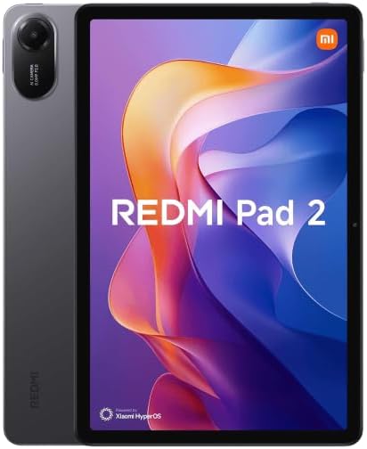 Tablet XIAOMI Redmi Pad 2 (4GB RAM, 256GB SSD, Graphite Grey) + Cover-1