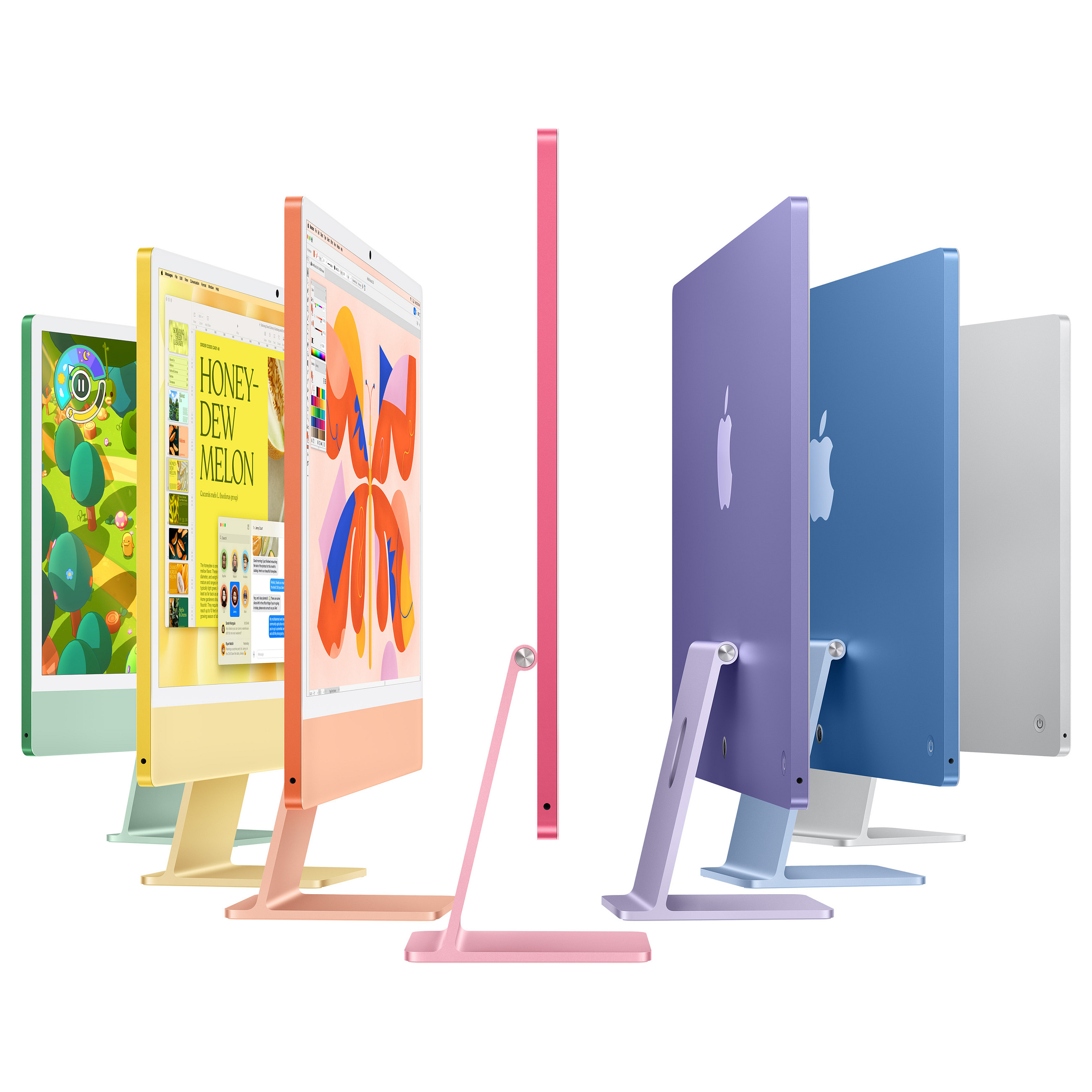 Laptop APPLE iMac Z1E2 (23.5" ekran, 1920x1080, 8C CPU, 24GB RAM, 1TB SSD, grafika 8C GPU, OS, njemačka tipkovnica, srebrna boja)-3