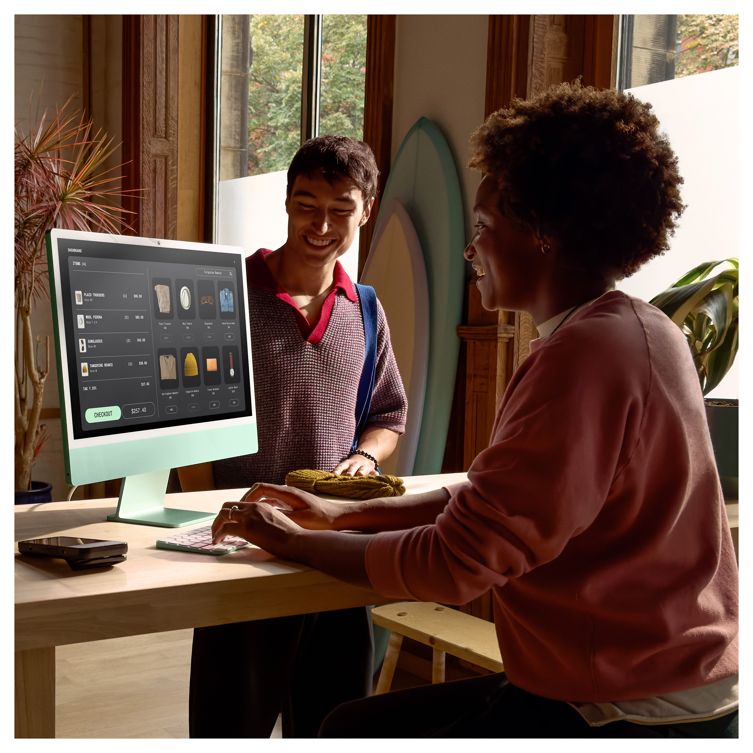 Laptop APPLE iMac Z1E2 (23.5" ekran, 1920x1080, 8C CPU, 24GB RAM, 1TB SSD, grafika 8C GPU, OS, njemačka tipkovnica, srebrna boja)-4