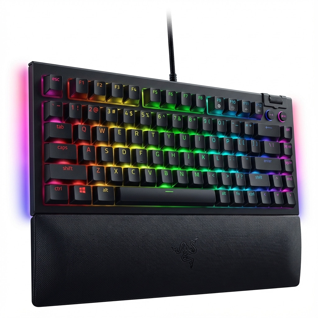 Tipkovnica RAZER BlackWidow V4 Pro 75% Intl. US Layout ISO – internacionalna non HR tipkovnica-0
