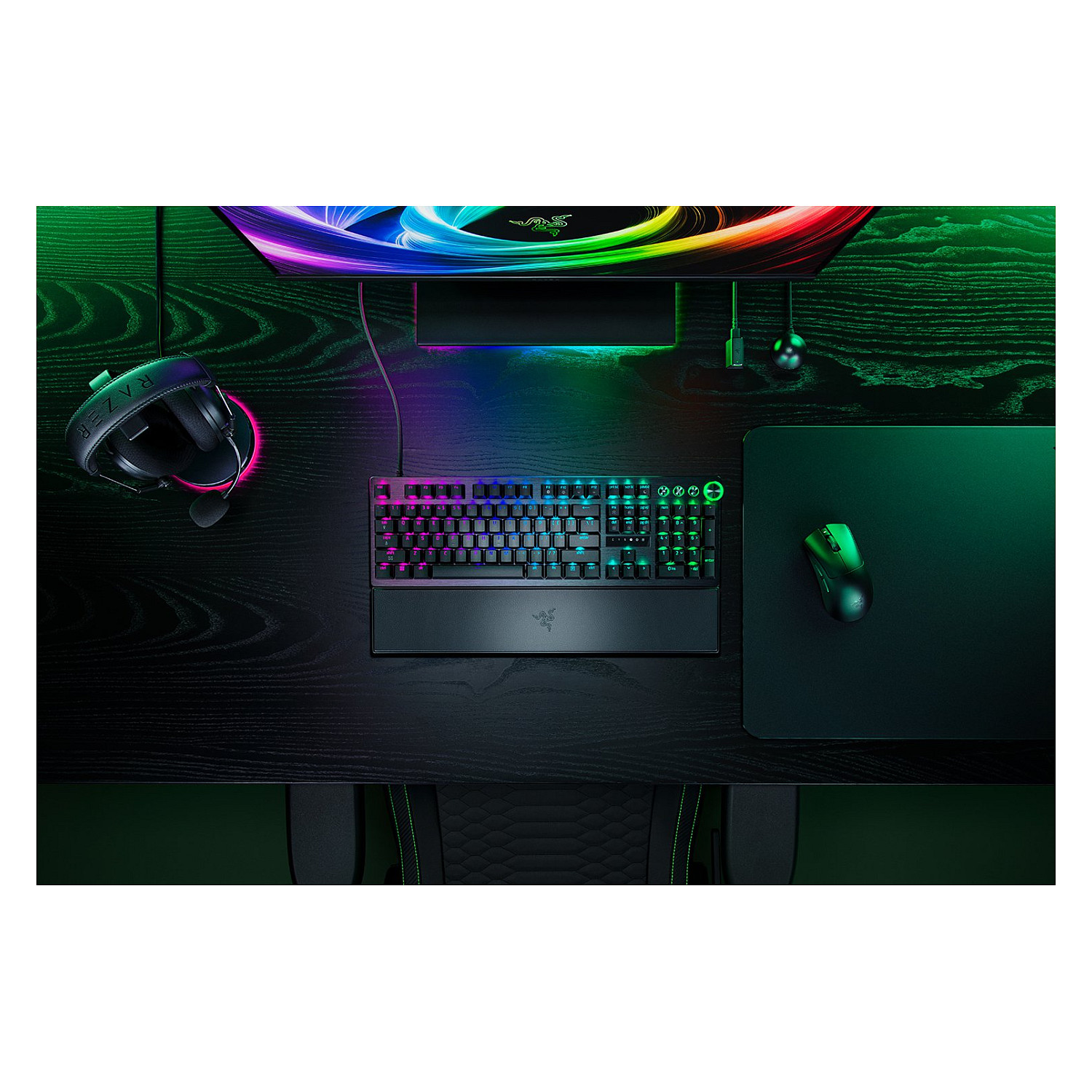 Tipkovnica RAZER Huntsman V3 Pro 8KHz (njemačka tipkovnica) – internacionalna non HR tipkovnica-4