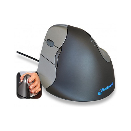 Vertikalni miš EVOLUENT VerticalMouse 4 (za ljevake, 6 tipki)-0