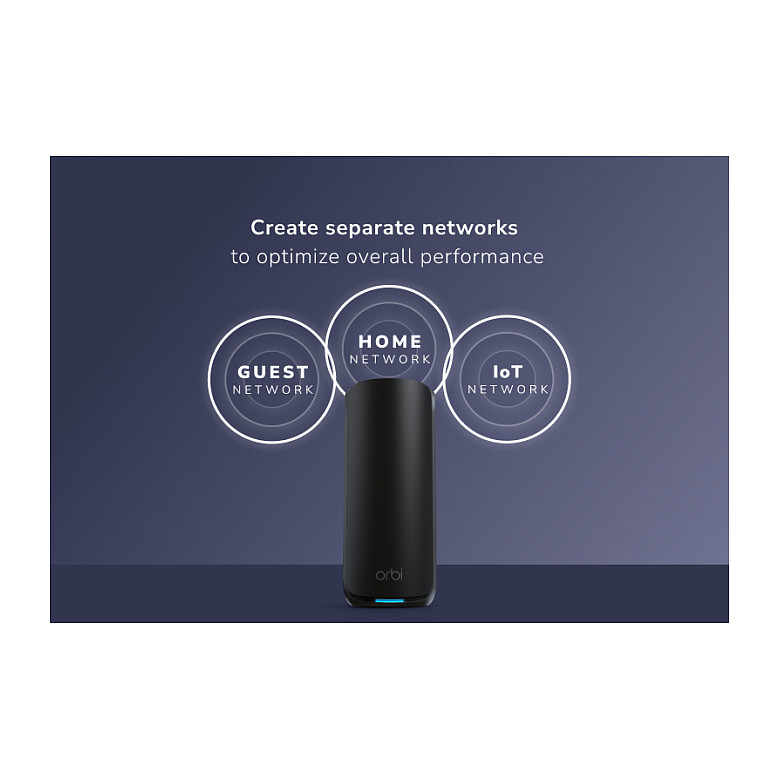 Mrežni sustav NETGEAR ORBI 870 WIFI 7 MESH (brzina do 10.8 Gbps, pokrivenost do 600 m²)-5
