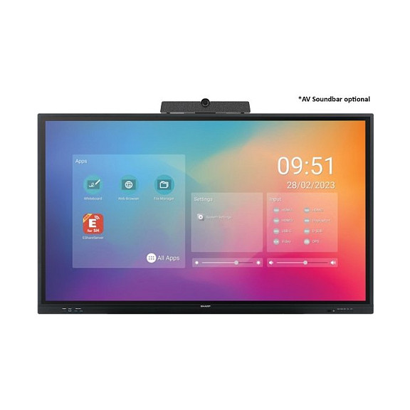 Digitalni zaslon SHARP PN-LC652 165,1 cm (65")-0
