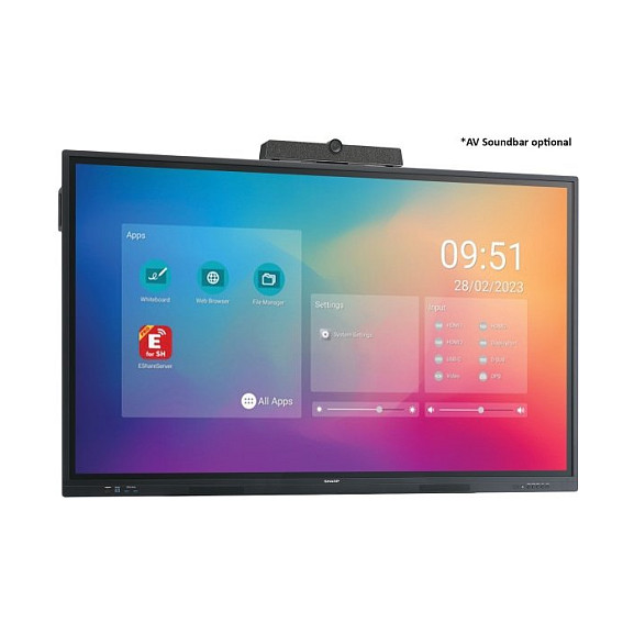 Digitalni zaslon SHARP PN-LC652 165,1 cm (65")-1