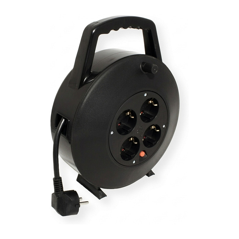Kabelska kutija BACHMANN Schutzkontakt-Aufrollkabelbox 4fach AC230V 10m-0