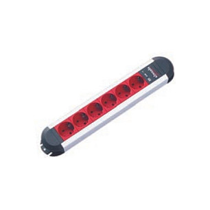 Produžni kabel BACHMANN PRIMO 6xCEE7/3 EDV-Rot Strom 2m