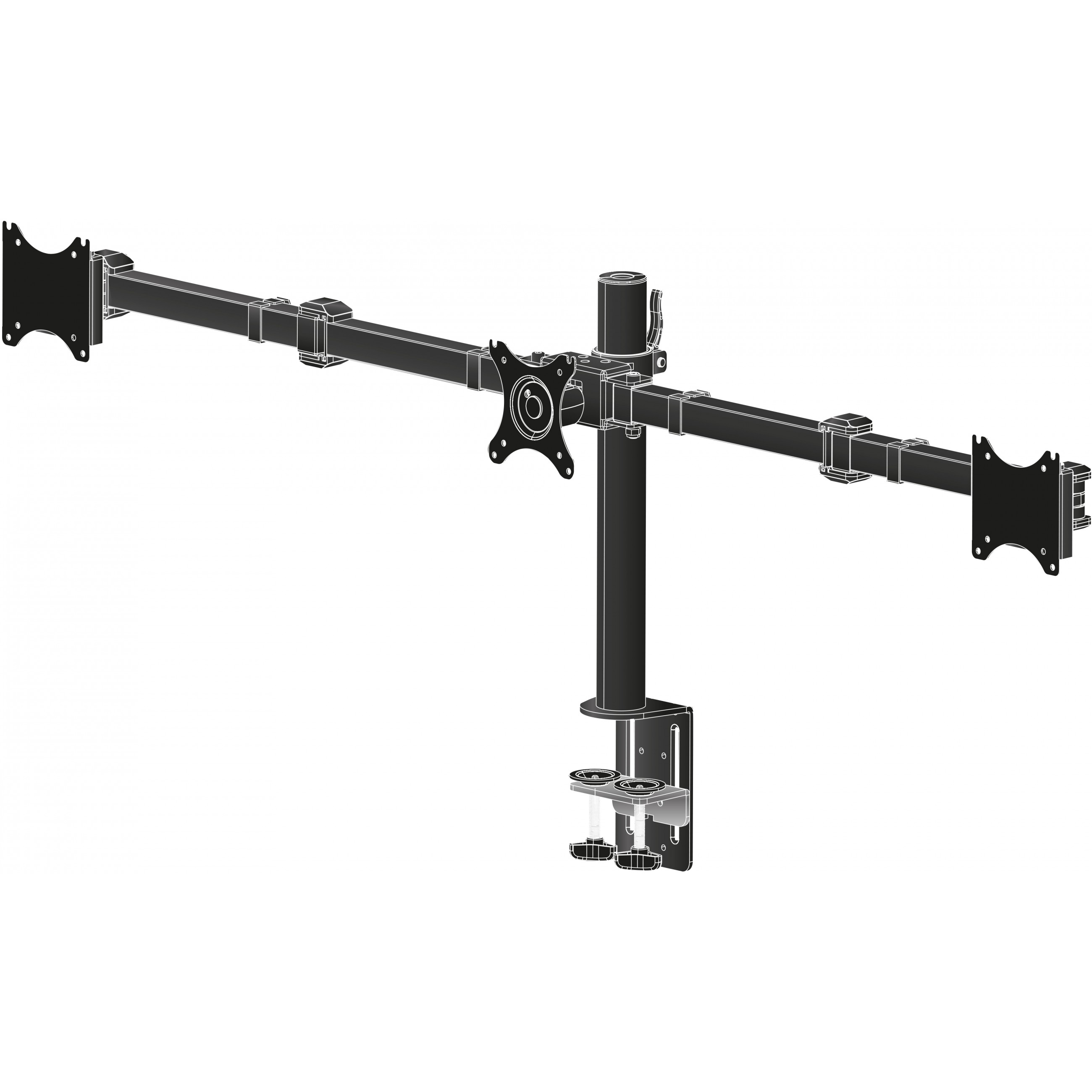 Držač monitora IIYAMA DS1003C-B1 Flexible Desk Mount-2