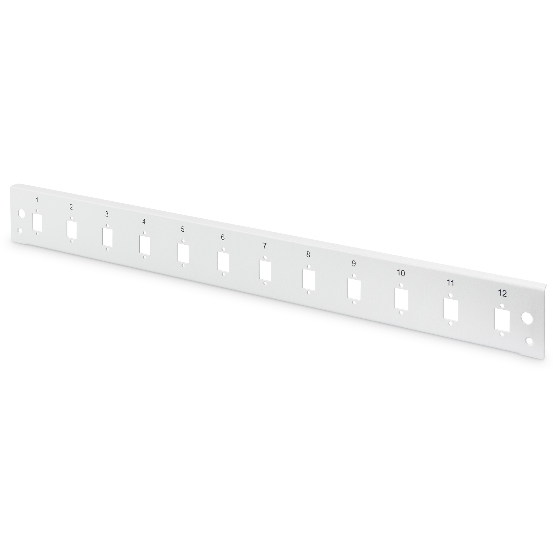 Spletište DIGITUS LWL Spleißbox Frontblende 1HE 12xLC DX brzo spajanje-0