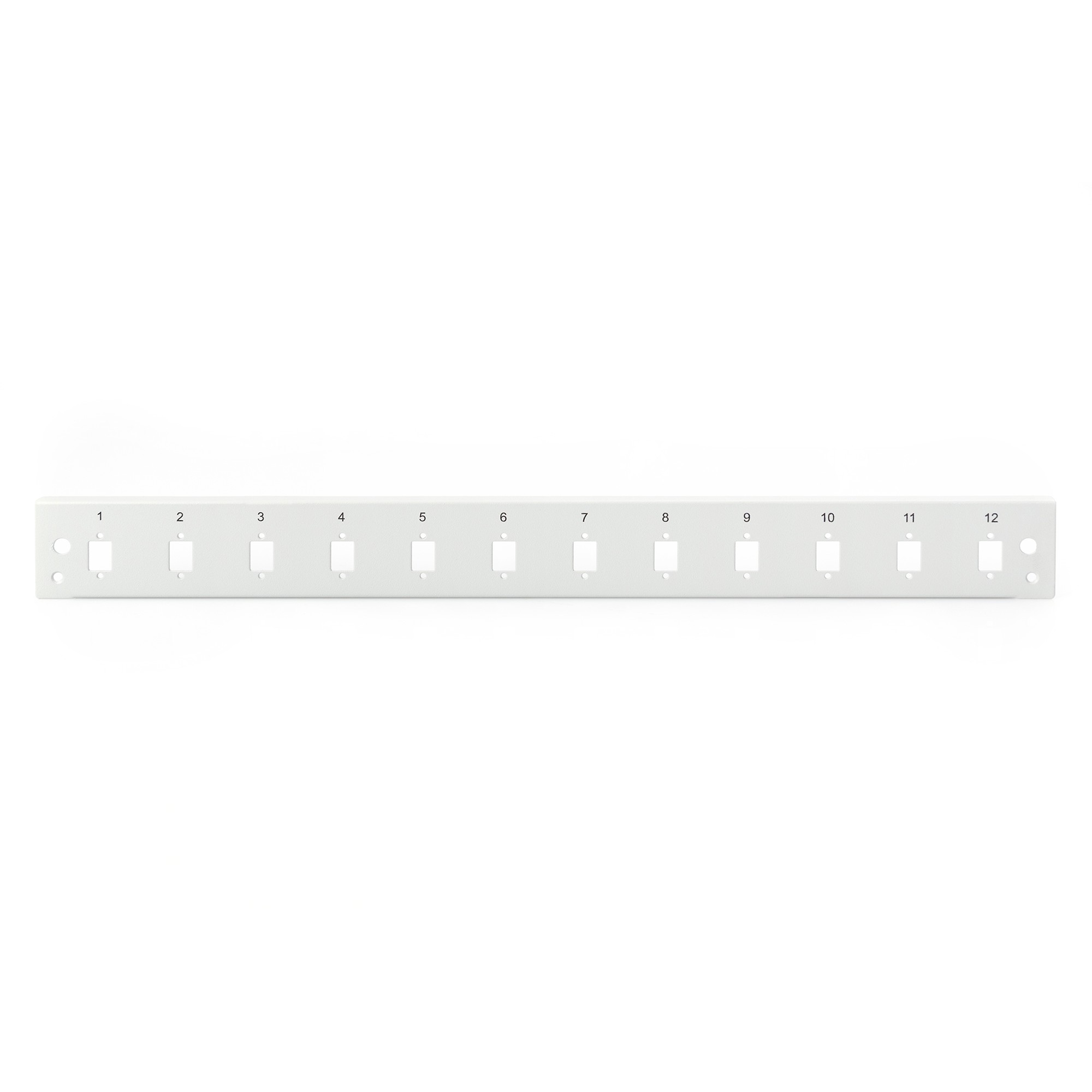 Spletište DIGITUS LWL Spleißbox Frontblende 1HE 12xLC DX brzo spajanje-1
