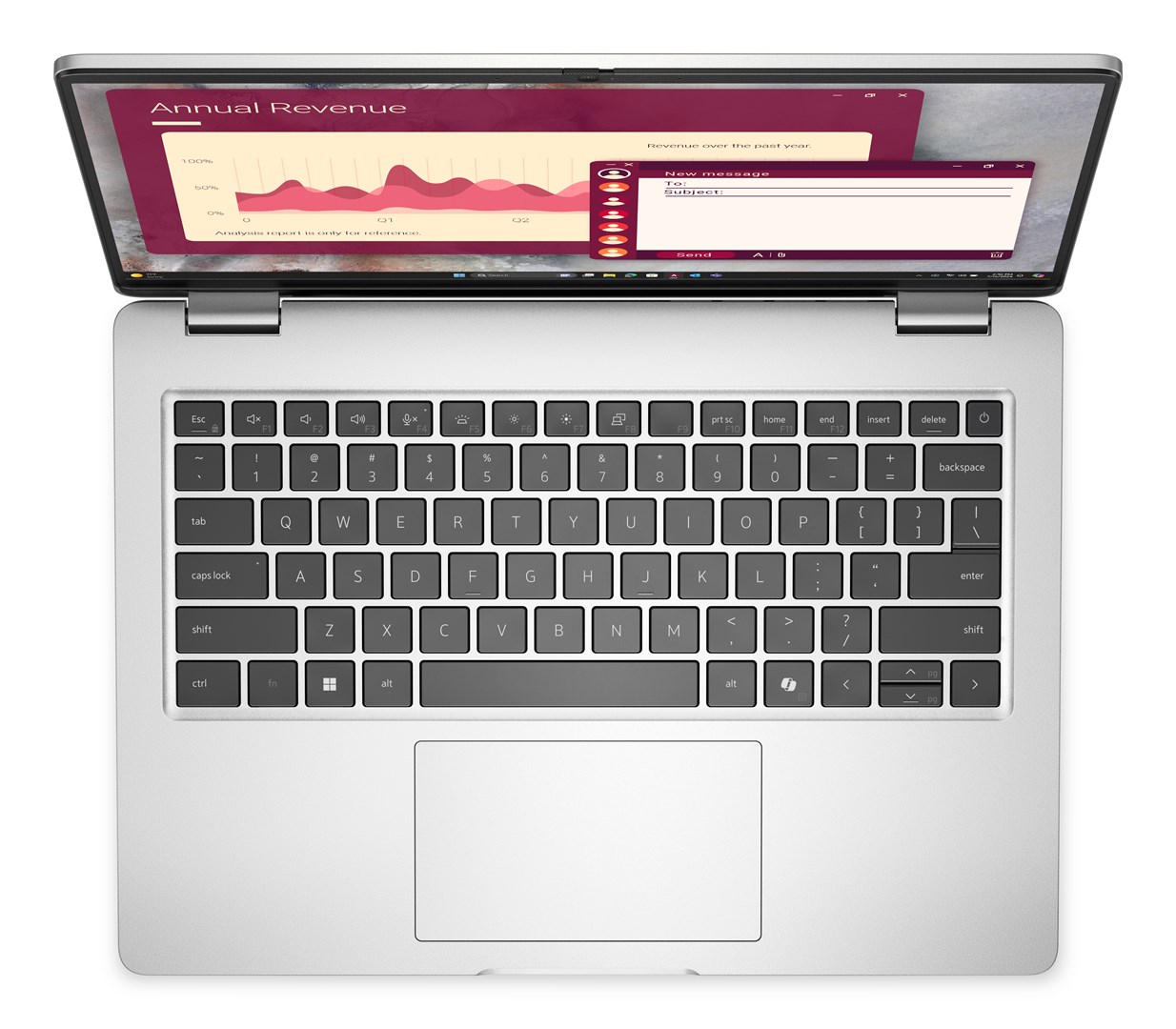 Laptop DELL Pro 14 PC14250 (14" Full HD+, Intel Core Ultra 7 265U, 16 GB RAM, 512 GB SSD, Wi-Fi 6E, Windows 11 Pro, Platinum) – internacionalna non HR tipkovnica-3