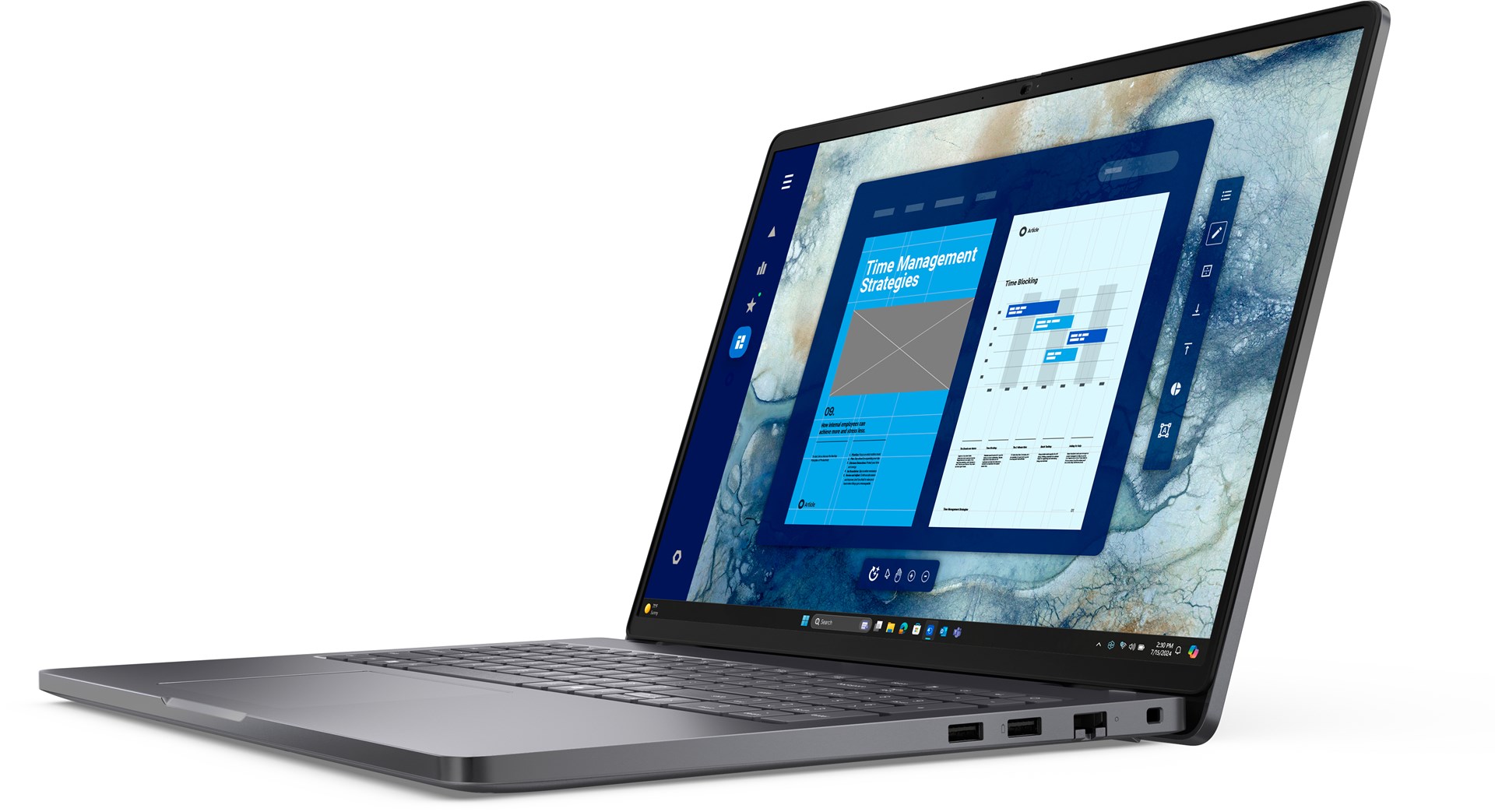 Laptop DELL Pro 16 PC16250 (16" Full HD+, Intel Core 3 100U, 8 GB DDR5-SDRAM, 512 GB SSD, Wi-Fi 6E, Windows 11 Pro, crna boja) – internacionalna non HR tipkovnica-2
