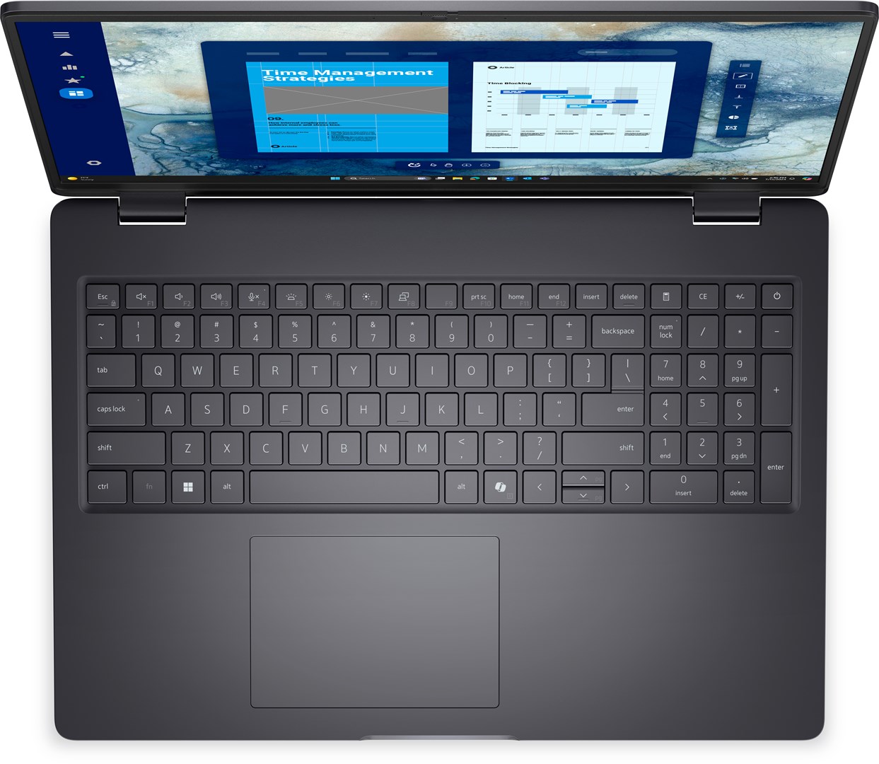 Laptop DELL Pro 16 PC16250 (16" Full HD+, Intel Core 3 100U, 8 GB DDR5-SDRAM, 512 GB SSD, Wi-Fi 6E, Windows 11 Pro, crna boja) – internacionalna non HR tipkovnica-3