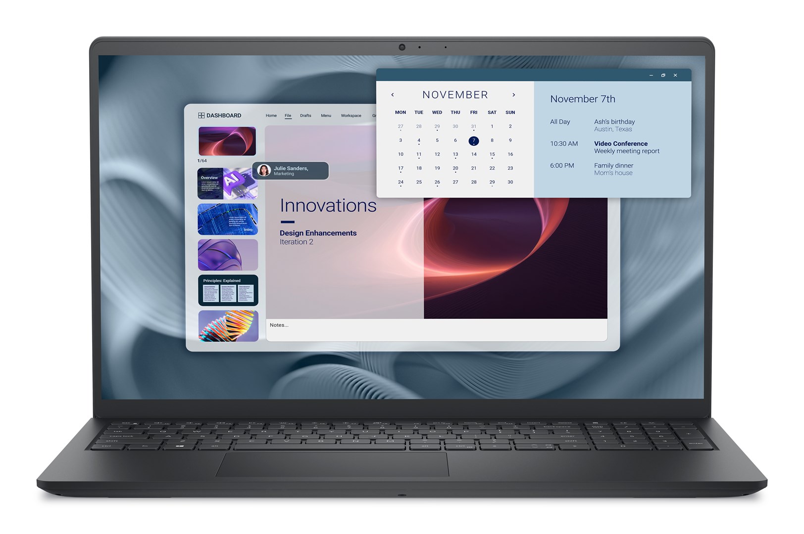 Laptop DELL Pro 15 Essential PV15250 (15.6" Full HD, Intel® Core™ i5-1334U, 8 GB DDR5, 512 GB SSD, Windows 11 Pro, crna boja) – internacionalna non HR tipkovnica-0