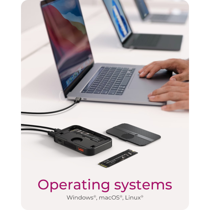 Docking Station ICY BOX IB-DK4071M-CU31 7-in-1 s M.2 SSD ležištem-4